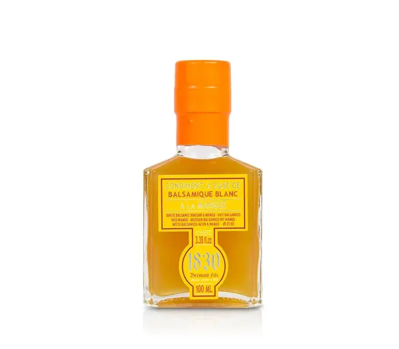 Vinaigre balsamique blanc à la mangue 10 cl