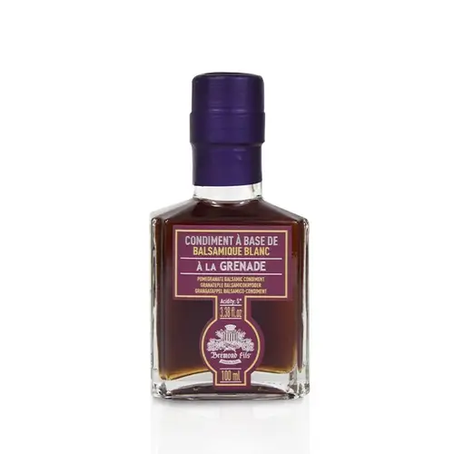 Vinaigre balsamique blanc à la grenade 10 cl 