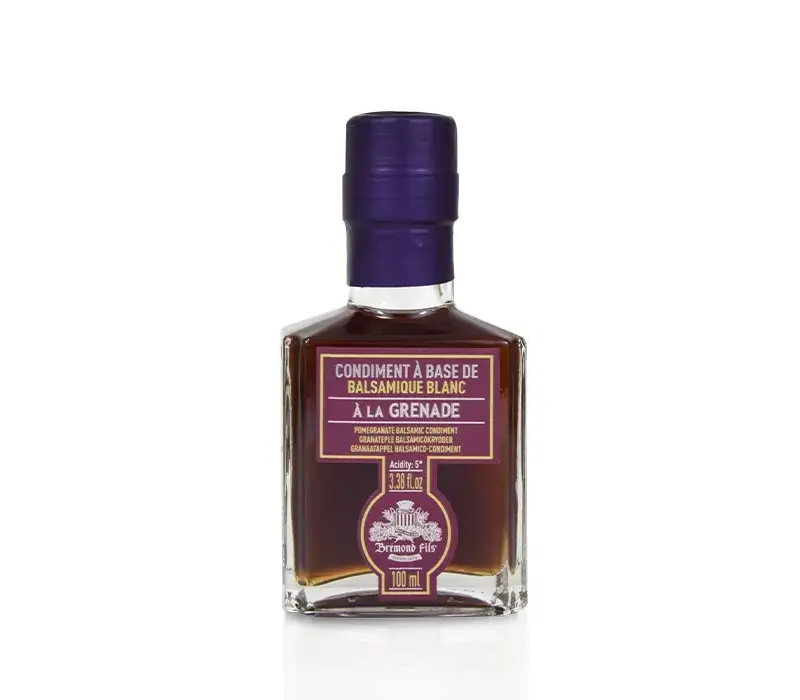 White balsamic vinegar with pomegranate 10 cl