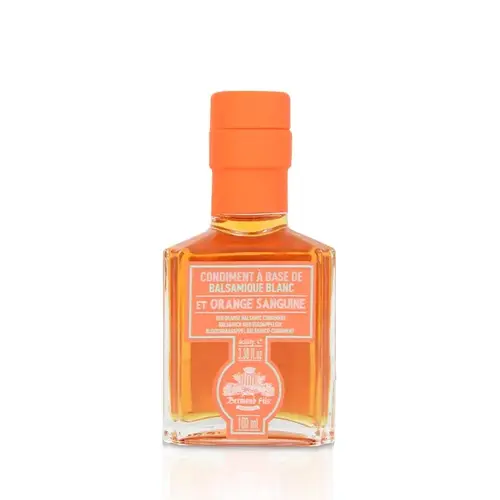 Vinaigre balsamique blanc à l'orange sanguine 10 cl 