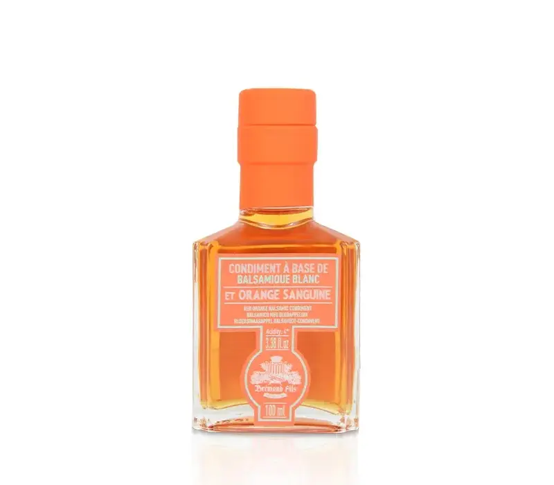 Vinaigre balsamique blanc à l'orange sanguine 10 cl
