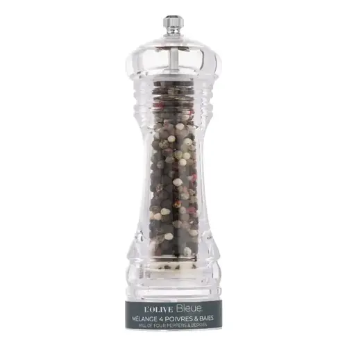 Vierbeerenpfeffer in luxuriöser Mühle, 20 g 