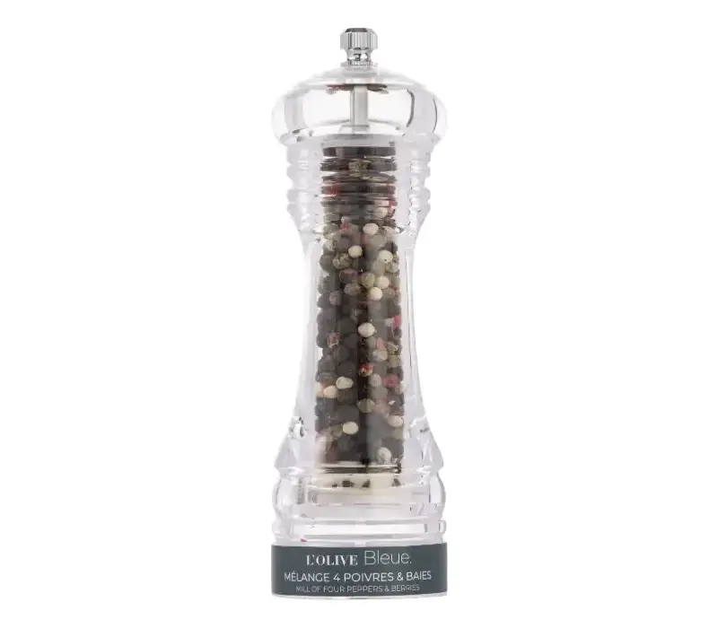 4-berry pepper in luxury grinder 20 g