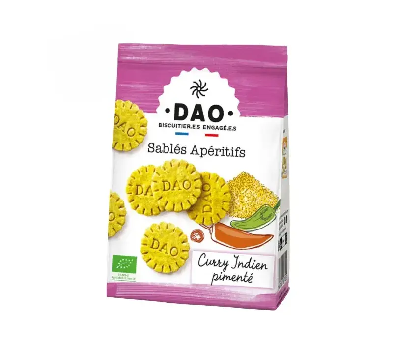 Aperitiefkoekjes met Curry 100 g