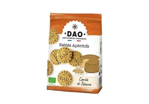 Dao Biscuits apéritifs au Comté et au sésame 100 g