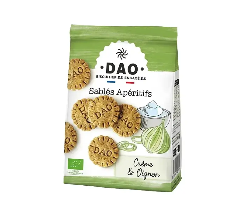 Vorspeisenkekse mit Sahne und Zwiebeln 100 g