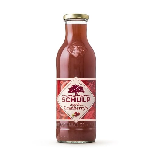 Appel & cranberrysap 75 cl 