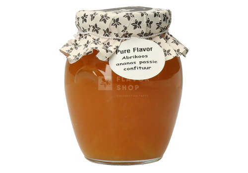Pure Flavor Passie Abrikoos Ananas Confituur 375 g