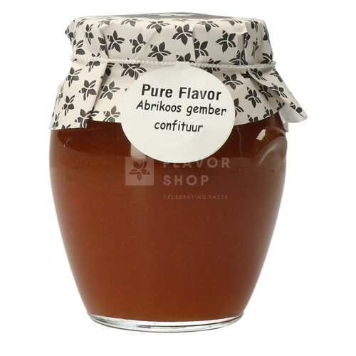 Confiture d'abricots au gingembre 375 g 