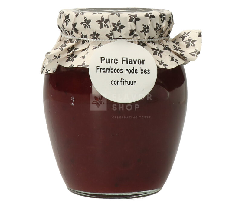 Confiture de framboises et groseilles 375 g