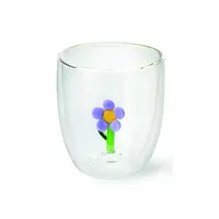 Dubbelwandig glas Flower 0.35 L