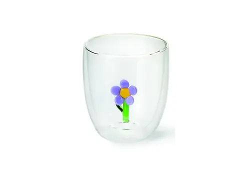 Double-walled glass Flower 0.35 L