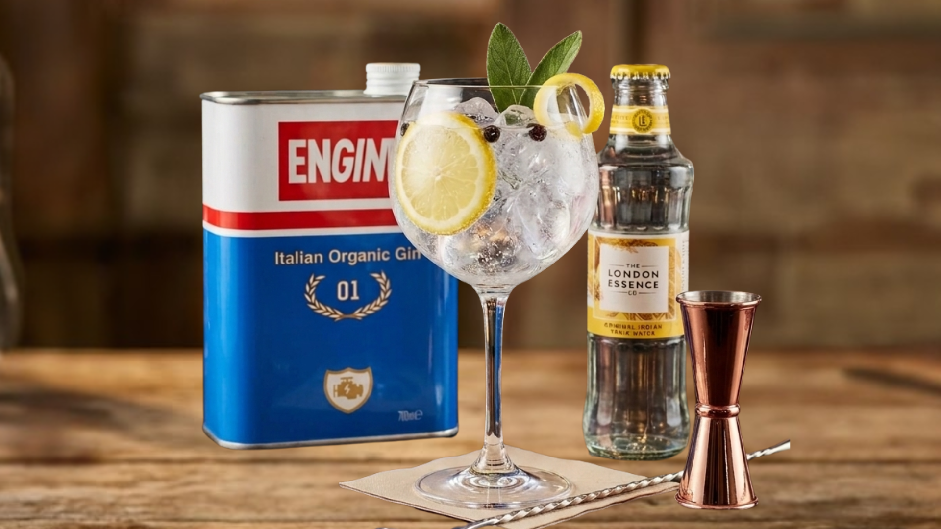 Engine tonic: een cocktail met pit