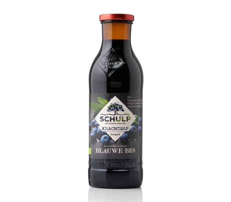 Jus énergisant aux myrtilles bio 75 cl