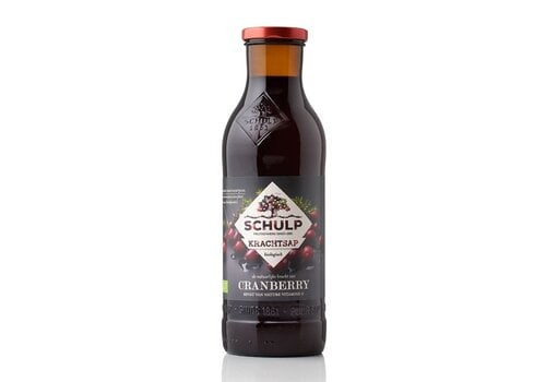 Schulp Jus énergisant de canneberge bio 75 cl