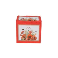 Flowers Barrel Mug en Infuser , 430 ml, Poppies, giftbox