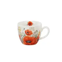 Flowers Tasse 460 ml, Mohnblumen, Geschenkbox