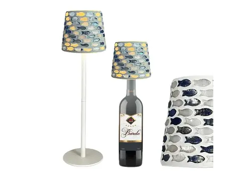 Arca Tafellamp Fish led dimbaar
