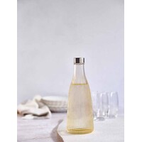 Fles met dop Atla 1 L D10,1xH28cm - Sparkling Champagne