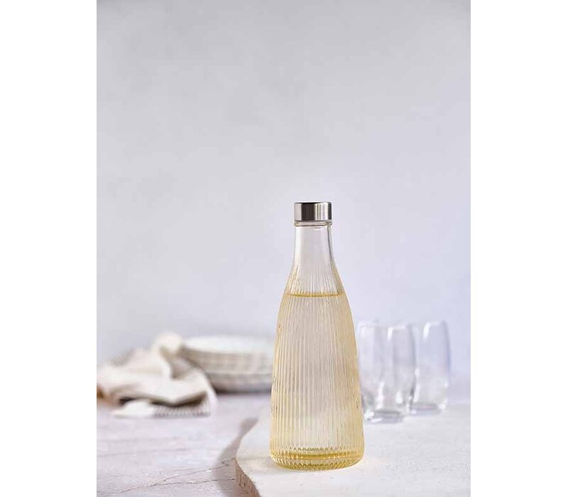 Bouteille avec bouchon Atla 1 L D10,1 x H28 cm - Sparkling Champagne