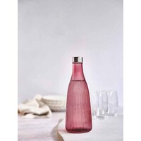 Bottle with cap Atla 1 L D10.1xH28cm - Deep Maroon