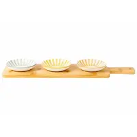 Aperoset Copa met serveerplank & 3x bowl D10cm x H2cm