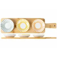 Aperoset Copa met serveerplank & 3x bowl D10cm x H2cm