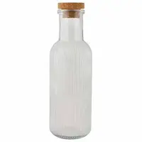 Raya Carafe 1 L with cork - transparent