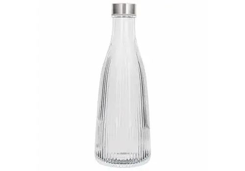 Cosy & Trendy Fles met dop Atla 1 L D10,1xH28cm - Translucent