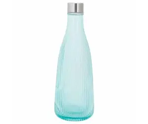 Cosy &amp; Trendy Bouteille avec bouchon Atla 1 L D10,1 x H28 cm - Mineral Green