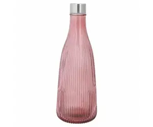 Cosy &amp; Trendy Bouteille avec bouchon Atla 1 L D10,1 x H28 cm - Deep Maroon