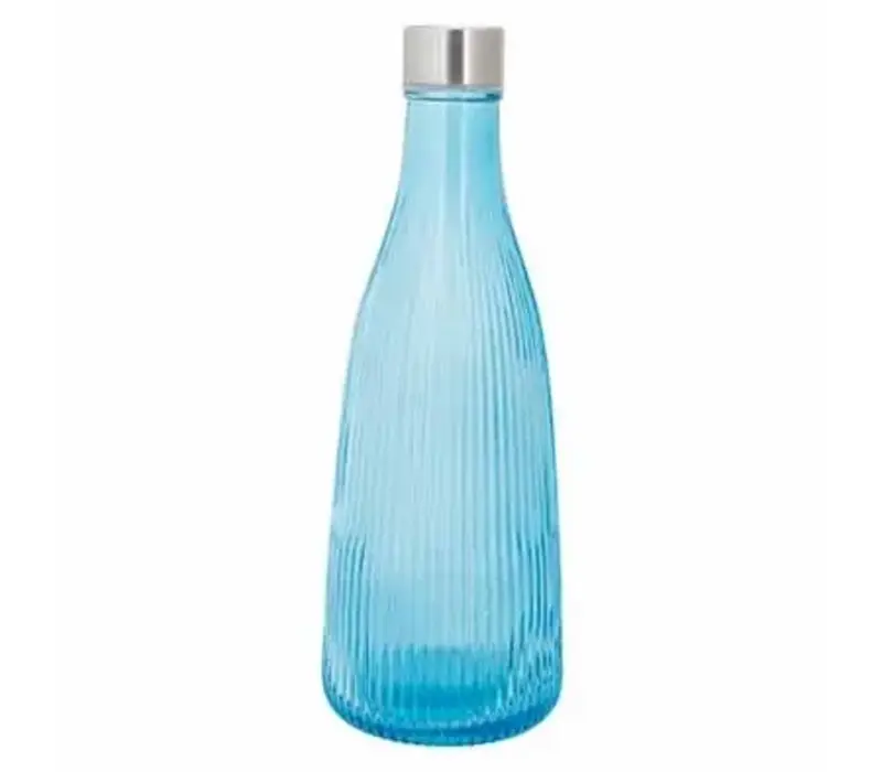Bouteille avec bouchon Atla 1 L D10,1 x H28 cm - Azure Blue