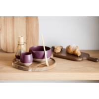 5-teiliges Matcha-Set, Aubergine