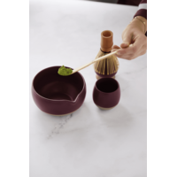Coffret matcha 5 pièces, Aubergine