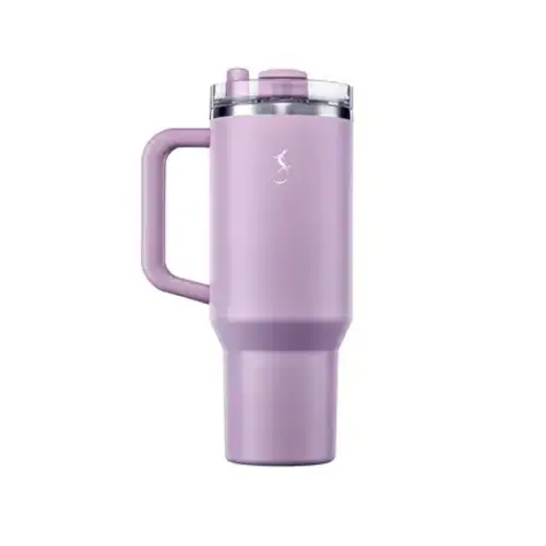 Big Cup Stainless Steel Insulated Mug Purple - 1.2 L 