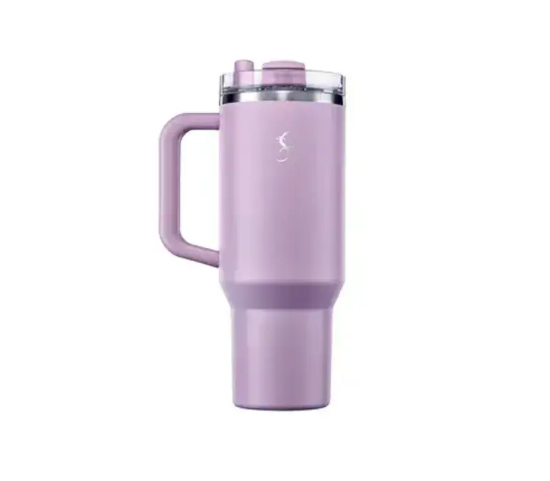 Big Cup Edelstahl-Isolierbecher, lila – 1,2 l
