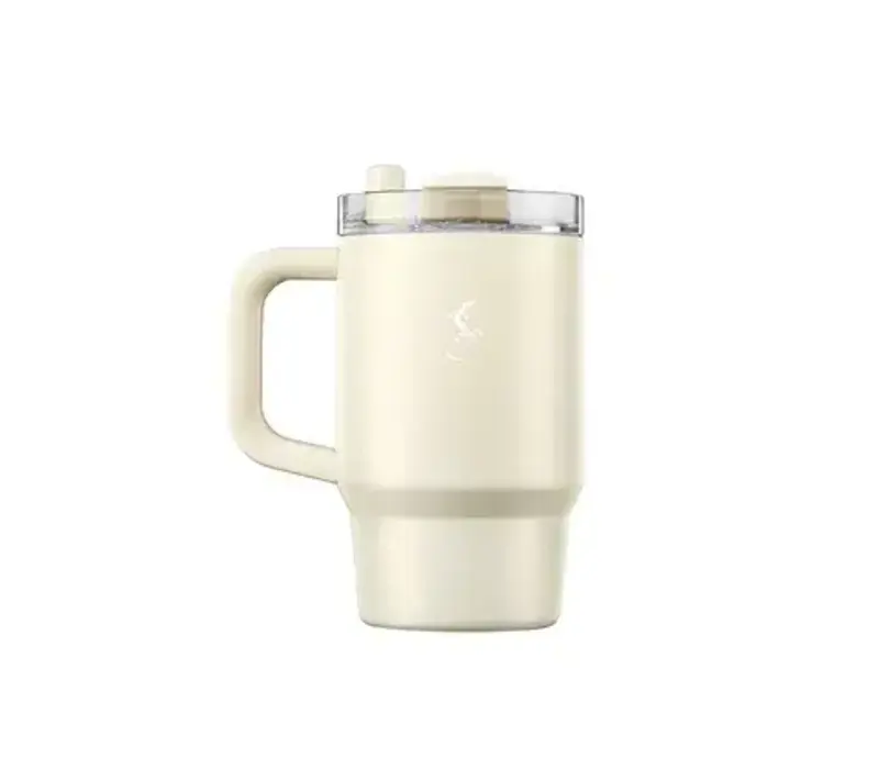 Big Cup Mini Edelstahl-Isolierbecher  Creme - 0,8 l