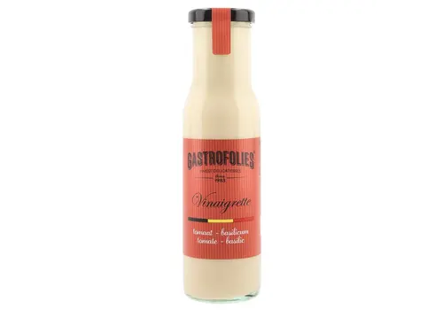 Gastrofollies Vinaigrette met Tomaat & Basilicum 240 ml