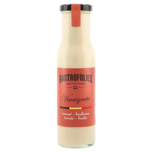 Vinaigrette met Tomaat & Basilicum 240 ml 