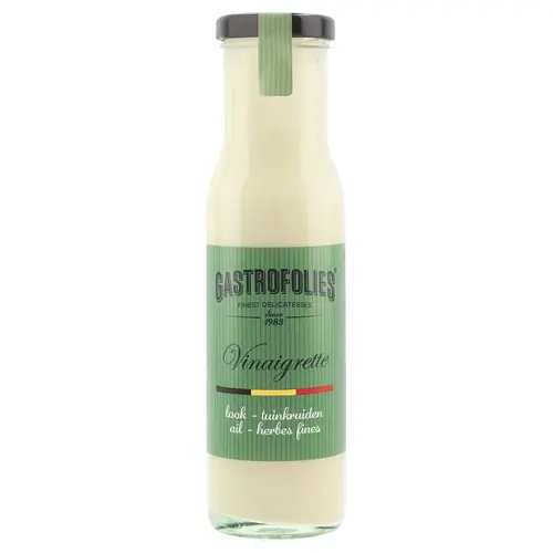 Vinaigrette mit Knoblauch und Gartenkräutern 