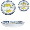 Limoni Due - Round melamine dish 35 x 4 cm