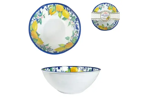 Limoni Due - Oval bowl in melamine Bowl 22 x 9 cm