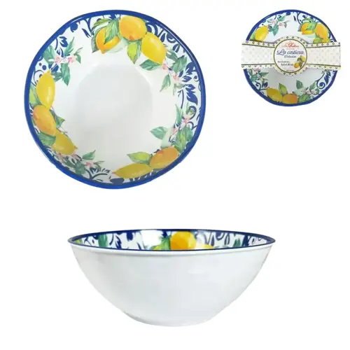 Limoni Due - Oval bowl in melamine Bowl 22 x 9 cm 