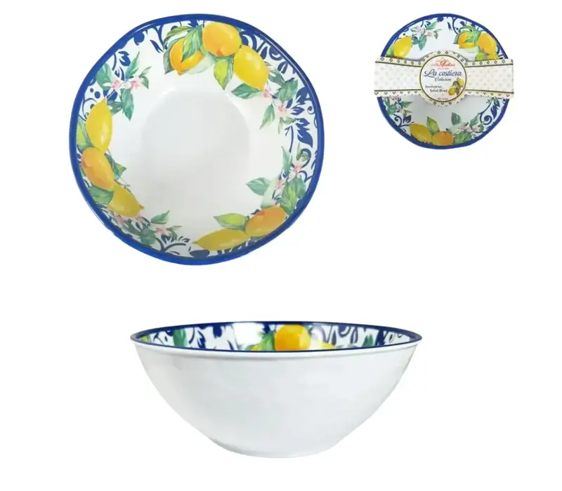 Limoni Due - Ovalen bowl in melamine Bowl 22 x 9 cm
