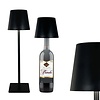 Arca Nero LED-Tischleuchte dimmbar