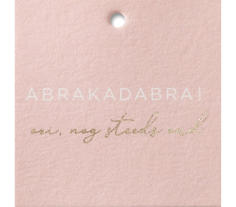 Kadokaartje - Abrakadabra!