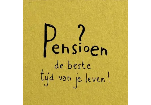 Papette Kadokaartje - Pensioen? De beste tijd van je leven!