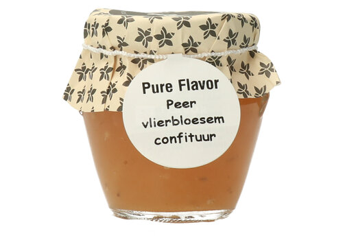 Pure Flavor Peer & Vlierbloesem Gelei 106 g