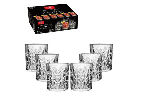 Arca Americano Glass Tumbler 330 ml Gift box