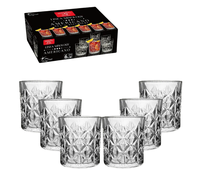 Arca Americano Glass Tumbler 330 ml Gift box